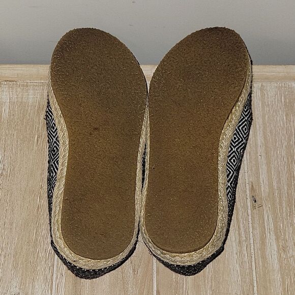 Patara Taj Black Nomad Geometric Lace Up Shoes Mens Size 8 - Picture 10 of 10